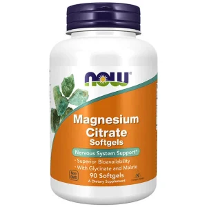 NOW FOODS - Magnesium citrate 90 softgels
