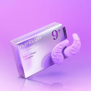 numbuzin - No.9 NAD+ Collagen Under Eye Patches - Patchs yeux revitalisants