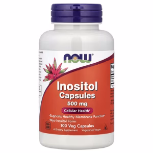 Now Foods, Inositol, 500 mg, 100 capsules végétales