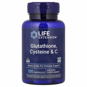 Life Extension, Glutathion, Cystéine & vitamine C, 100 capsules (Copie)