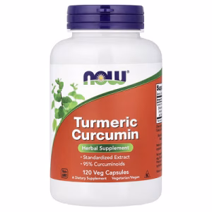Now Foods, Curcumine de curcuma, 120 capsules végétales (665 mg pièce)