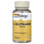 Solaray, L-glutamine, 500 mg, 50 capsules végétariennes
