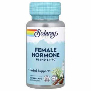 Solaray, Mélange d'hormones féminines SP-7C, 100 capusles végétales