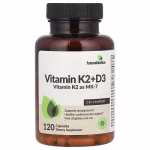 Futurebiotics, Vitamines K2 + D3, 120 capsules
