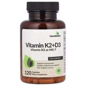 Futurebiotics, Vitamines K2 + D3, 120 capsules