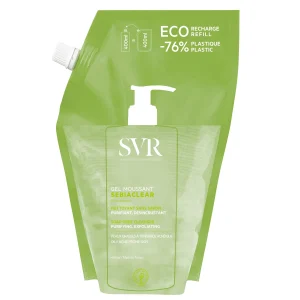 SVR  Sebiaclear Gel Moussant 400ml Recharge Refill