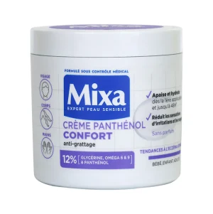 Mixa Crème Panthénol Confort - Visage, Corps, Mains 400ml
