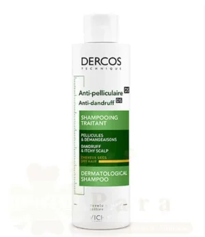 VICHY DERCOS SHAMPOING ANTI-PELLICULAIRE CHEVEUX SECS 200ML
